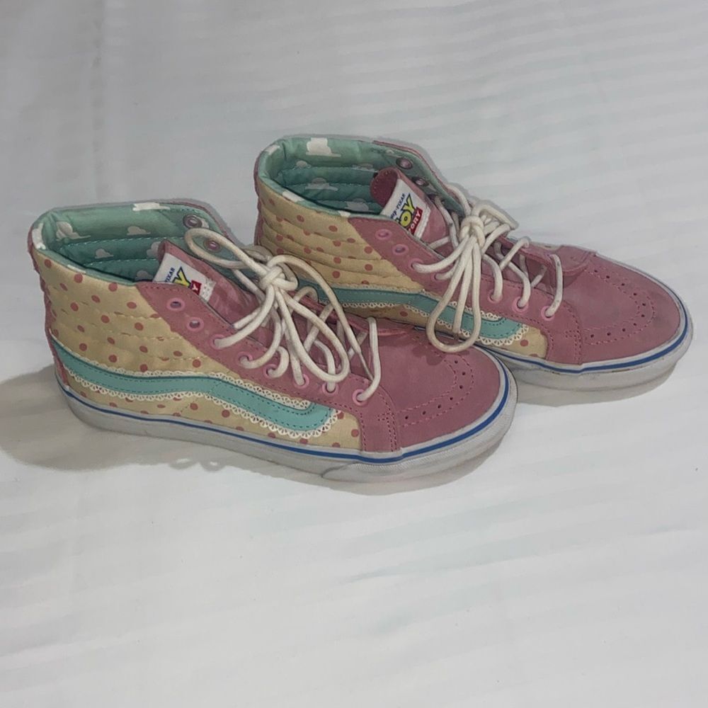 Vans Toy Story BO PEEP Limited Edition Sk8-Hi Sneakers Shoes Size W 6.5 M 5